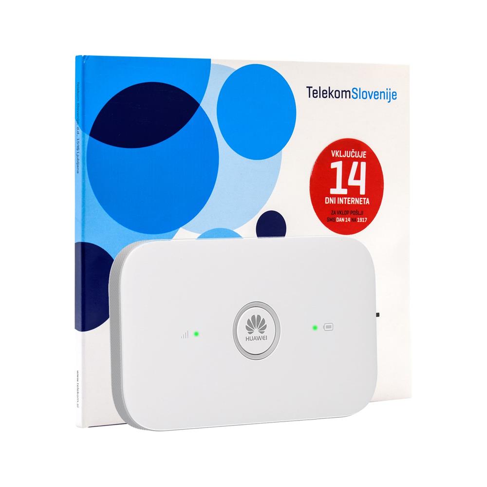 Telekom Slovenije Predplačniški mobilni internet + Huawei E5573Cs + SIM (14 dni)