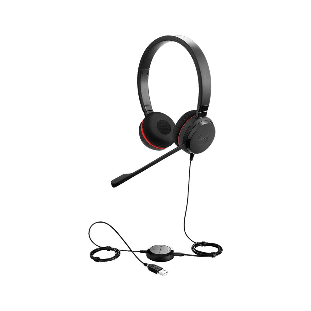 Jabra Naglavne slušalke Evolve 30 II MS Duo USB z 3,5 mm konektorjem