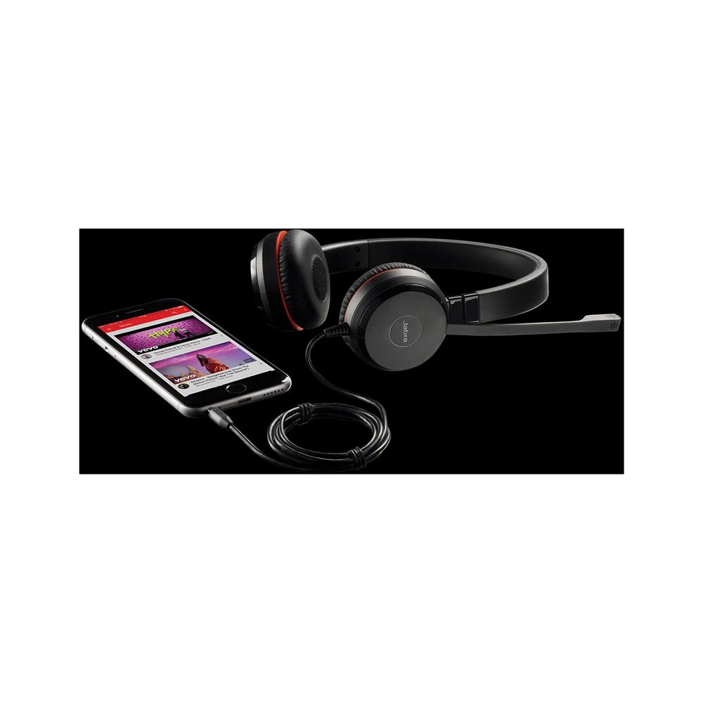 Jabra Naglavne slušalke Evolve 30 II MS Duo USB z 3,5 mm konektorjem