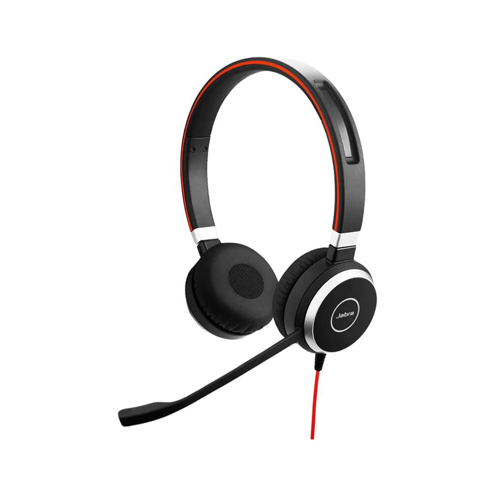 Jabra Naglavne slušalke Evolve 40 MS Duo USB z 3,5 mm konektorjem