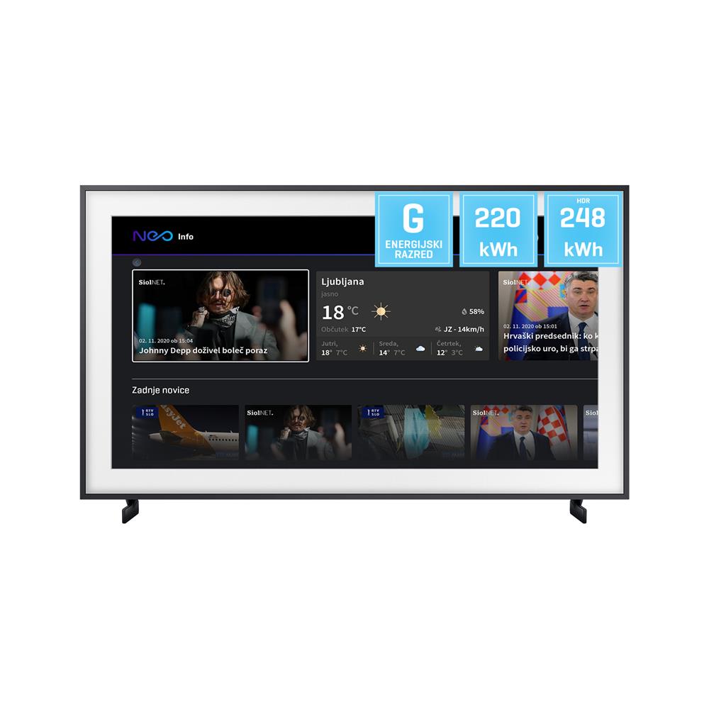 Samsung QLED Frame TV QE75LS03TAUXXH 4K