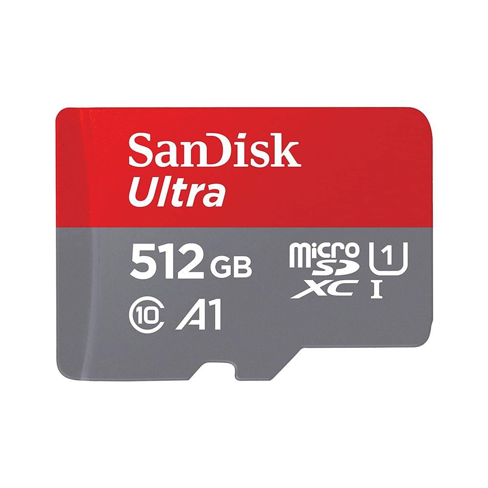 SanDisk Spominska kartica Ultra microSDXC in SD Adapter (SDSQUA4-512G-GN6MA)