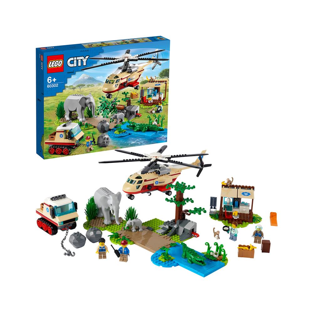 LEGO City Wildlife Reševanje divjih živali 60302