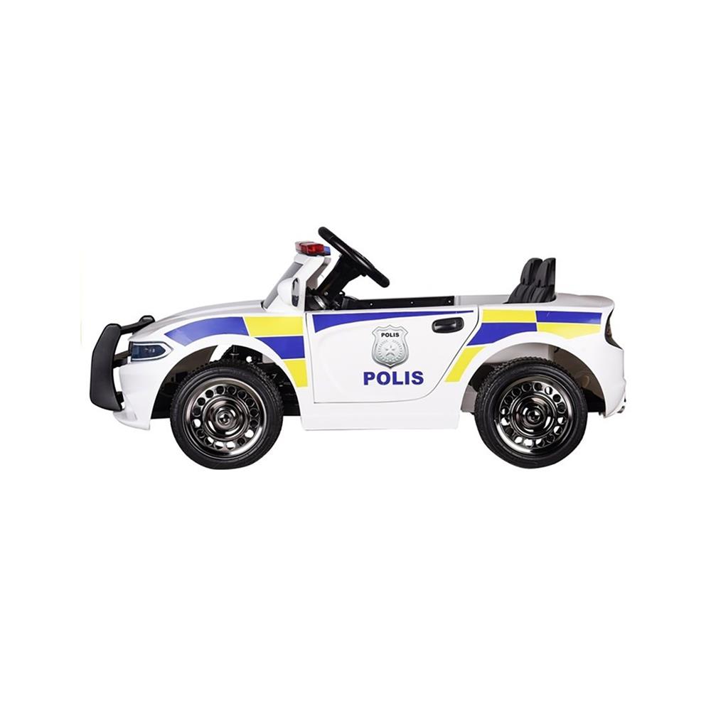 Lean Toys Otroški policijski avto na akumulator Max