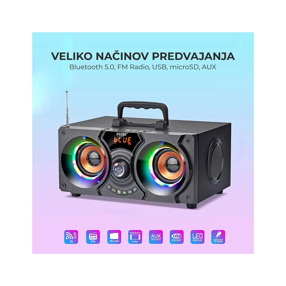 MANTA Prenosni karaoke zvočni sistem MMS10