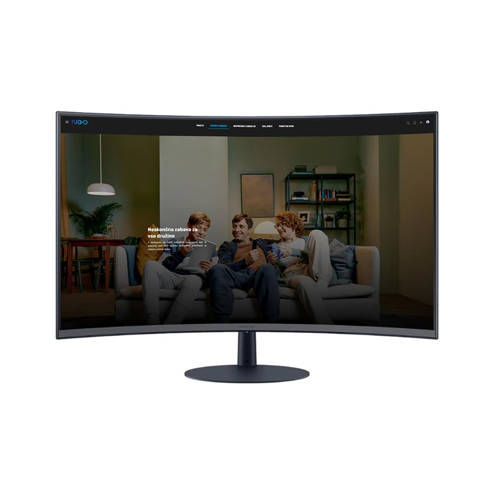 Samsung Ukrivljen monitor C32T550FDR