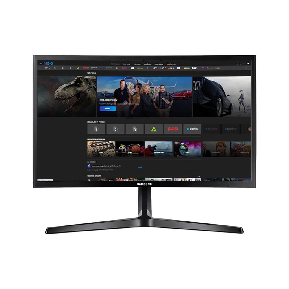 Samsung Ukrivljen gaming monitor C24RG50FZR