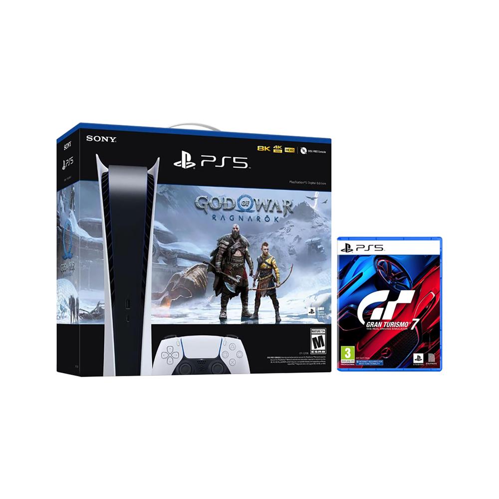 Sony PlayStation®5, igra GOW Ragnarok in Gran Turismo 7