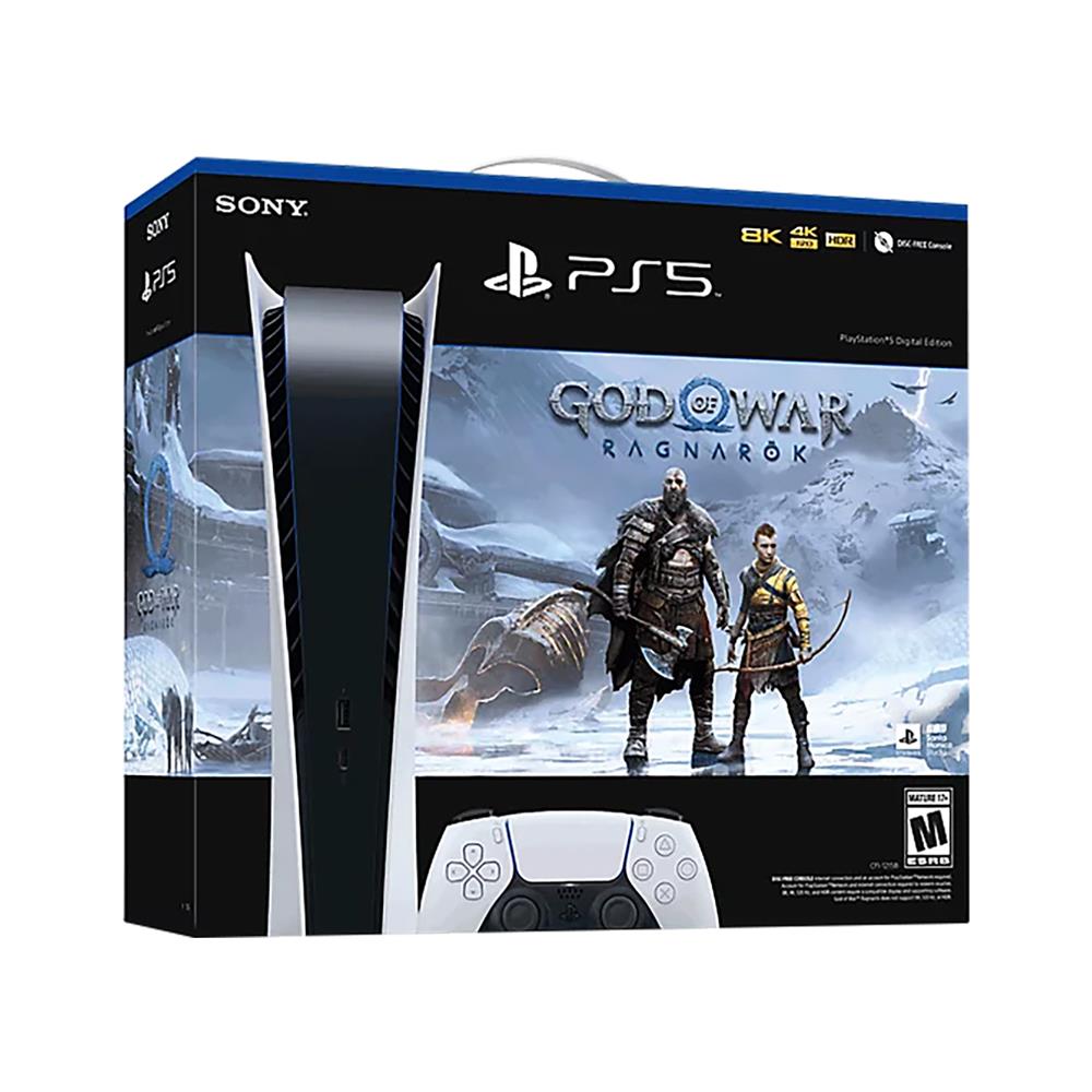 Sony PlayStation®5 Digital in igra GOW Ragnarok