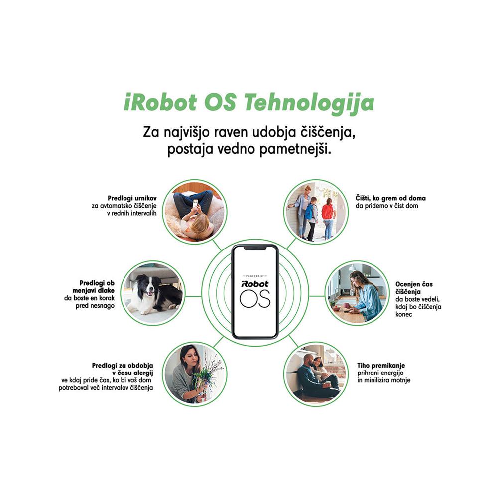 iRobot Robotski sesalnik in pomivalec tal Roomba Combo c7158