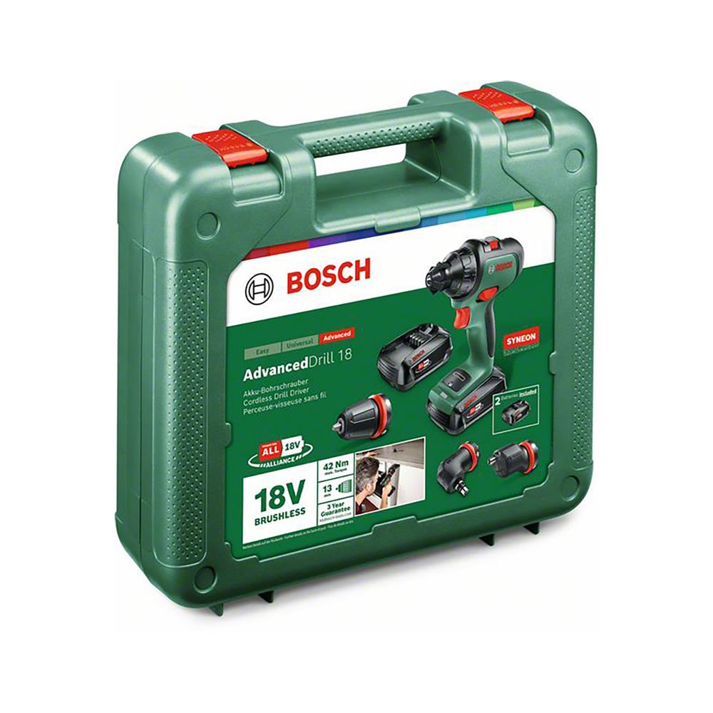 Bosch Akumulatorski dvostopenjski vrtalni vijačniki AdvancedDrill 18 (06039B5008)
