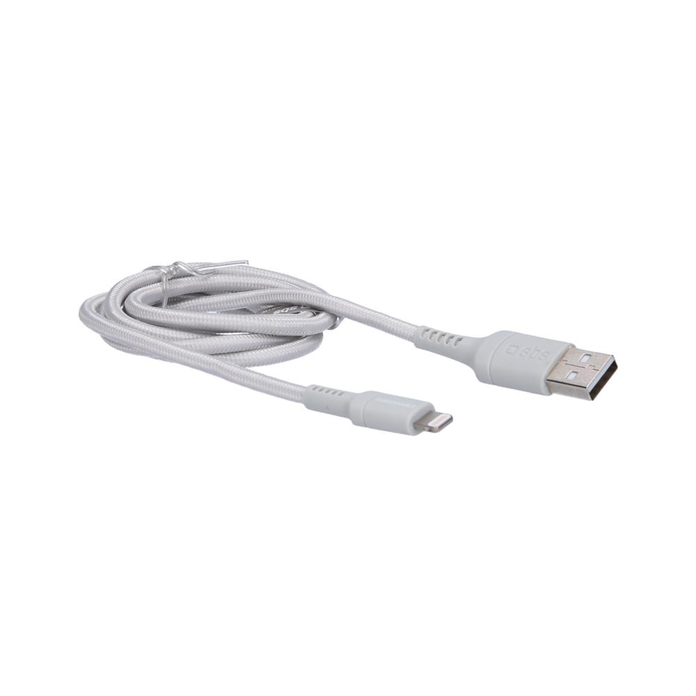 SBS Podatkovni USB 2.0 kabel Lightning (TECABLELIGUNB1W)