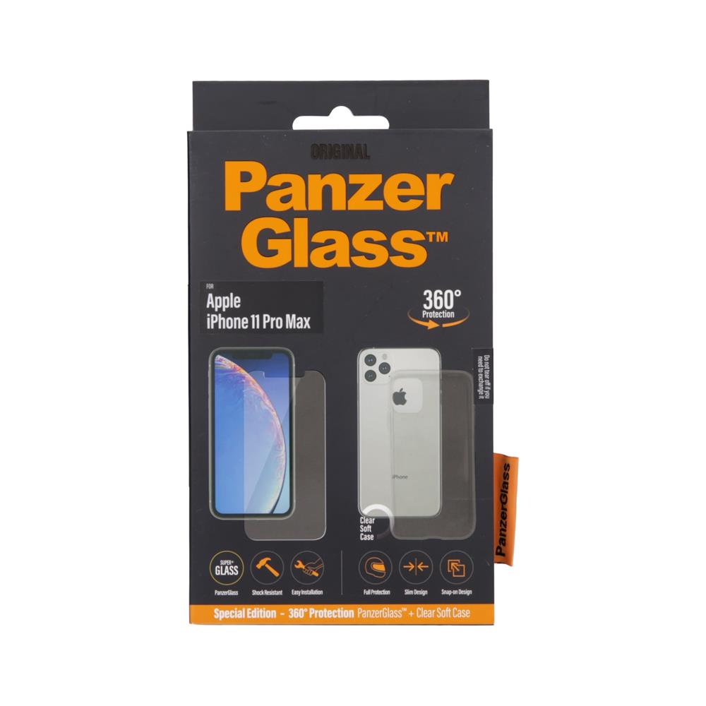 PanzerGlass Zaščitno steklo za ekran in silikonski ovoj