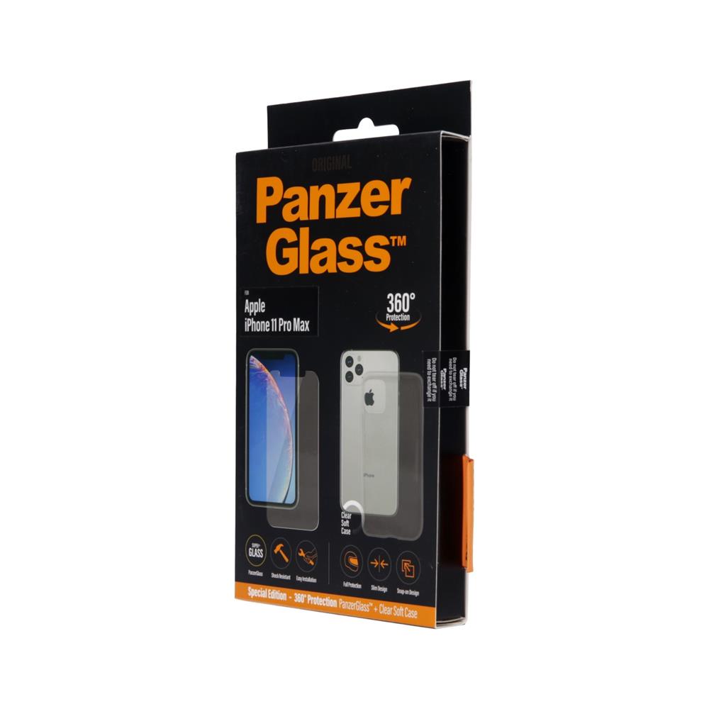 PanzerGlass Zaščitno steklo za ekran in silikonski ovoj