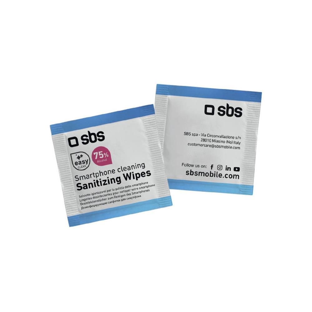 SBS Čistilni robčki za čiščenje naprav 50 kos (TEWIPE50PC)