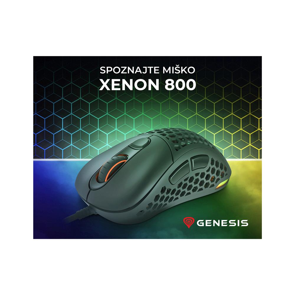 Genesis Gaming miška Xenon (MOUSE-GEN-XEN800)