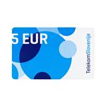 Telekom Slovenije Vrednostna kartica MOBI 5 EUR