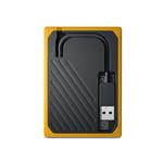 Western Digital Zunanji SSD disk My Passport Go 500 GB črno-rumena