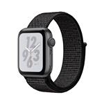 Apple Pametna ura WatchNike+ Series 4 GPS 40mm Nike Sport Loop (MU7G2BS/A) 40 mm siva s črnim paščkom Nike SL