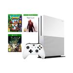 Microsoft Xbox One S in 3 igre (Past Cure, Monster Energy Supercross in Crash Bandicoot n.SANE Trilogy) 1 TB bela