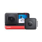 Insta360 Akcijska kamera ONE R Twin črno-rdeča
