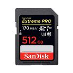 SanDisk Spominska kartica Extreme PRO SDXC (SDSDXXY-512G-GN4IN) 512 GB črna