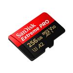 SanDisk Spominska kartica microSDXC Extreme PRO (SDSQXCZ-256G-GN6MA) 256 GB črna