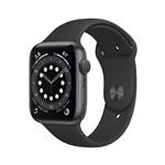 Apple Pametna ura Watch Series S6 GPS 44mm Sport Band (M00H3BS/A) 44 mm siva s črnim paščkom SB