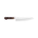 Suncraft Kuhinjski nož Gyuto AUS-10 210 in lesena zaščita Saya srebrna