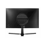Samsung Ukrivljen gaming monitor C24RG50FQR črna