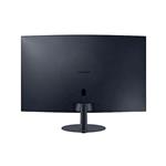 Samsung Ukrivljen monitor C27T550FDRXEN črna