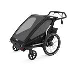 Thule Večnamenski otroški voziček Chariot Sport2 dvosed črna