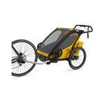 Thule Večnamenski otroški voziček Chariot Sport2 dvosed rumeno-črna