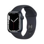 Apple Pametna ura Watch Series S7 GPS 41mm Sport Band (MKMX3BS/A) 41 mm črna s črnim paščkom SB