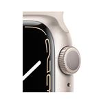 Apple Pametna ura Watch Series S7 GPS 41mm Sport Band (MKMY3BS/A) 41 mm bela z belim paščkom SB