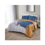 Svilanit Bombažno-satenasta premium posteljnina s potiskom Quinn 140x200 cm