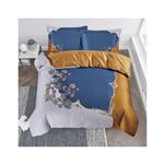 Svilanit Bombažno-satenasta premium posteljnina s potiskom Quinn 140x200 cm