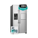 Gorenje Ameriški hladilnik Side by Side NRS9182VXB1 srebrna