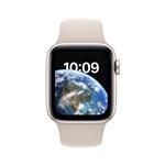 Apple Pametna ura Watch Series SE GPS 40mm Sport Band 40 mm bela z belim paščkom SB