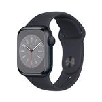 Apple Pametna ura Watch Series 8 GPS 41mm Sport Band 41 mm črna s črnim paščkom SB