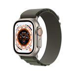 Apple Pametna ura Watch Ultra GPS + Cellular 49mm Alpine Loop (MNHJ3BS/A) S titan z zelenim paščkom AL