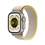Apple Pametna ura Watch Ultra GPS + Cellular 49mm Trail Loop S/M titan z rumeno bež paščkom TL