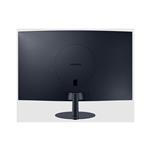 Samsung Ukrivljen monitor C32T550FDR črna
