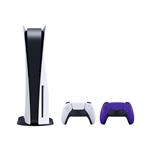 Sony PlayStation®5 in dodatni kontroler bela-vijolična
