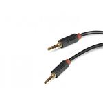 SBS Avdio stero kabel 3,5mm (TECABLE35KR) črna