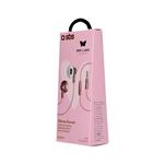 SBS Stereo slušalke Shiny (TESLEARSHINYP) roza