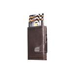 TRU VIRTU Pametna denarnica Click n Slide Brown Metallic/Brown