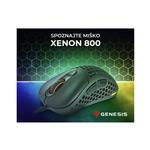 Genesis Gaming miška Xenon (MOUSE-GEN-XEN800) črna