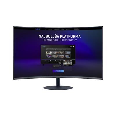 Samsung Ukrivljen gaming monitor C24T550FDUXEN