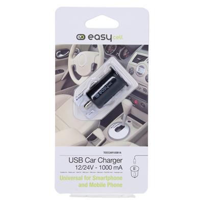 SBS Avto polnilec USB mini 12/24V (TEECCAR1USB1A)
